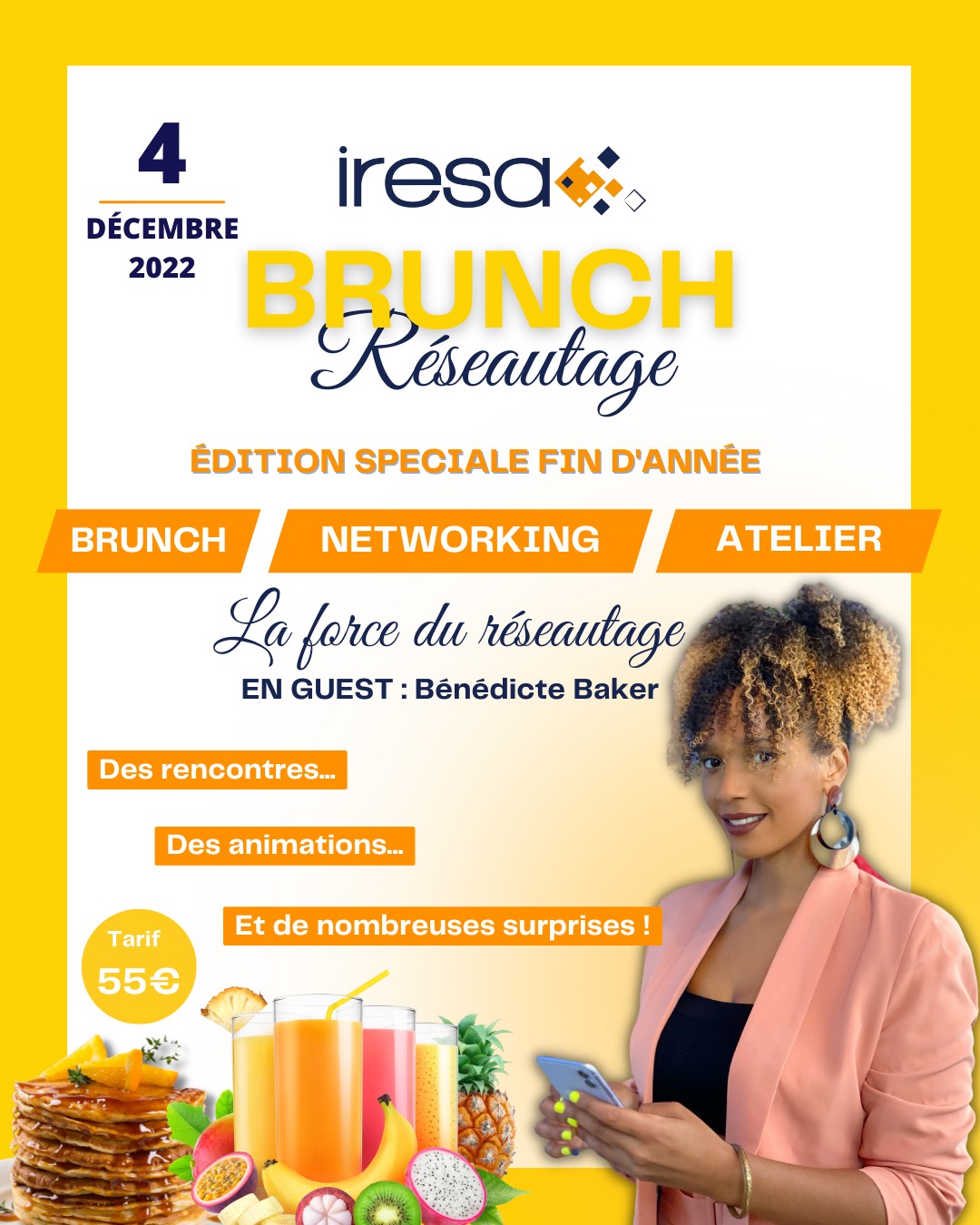 brunch avec Benedicte BEKER